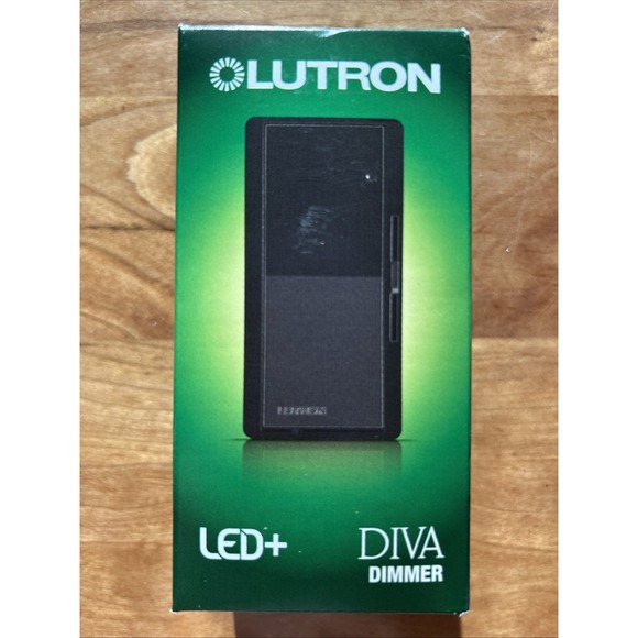 Lutron DVCL-153PR-BL Dimmer Wall Switch - Black 250W/Single-Pole or 3-Way - Picture 1 of 5